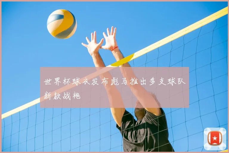 世界杯球衣发布彪马推出多支球队新款战袍