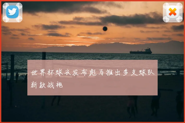 世界杯球衣发布彪马推出多支球队新款战袍