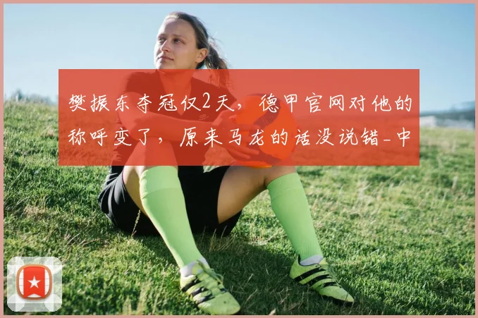 樊振东夺冠仅2天，德甲官网对他的称呼变了，原来马龙的话没说错_中国_体育_职业